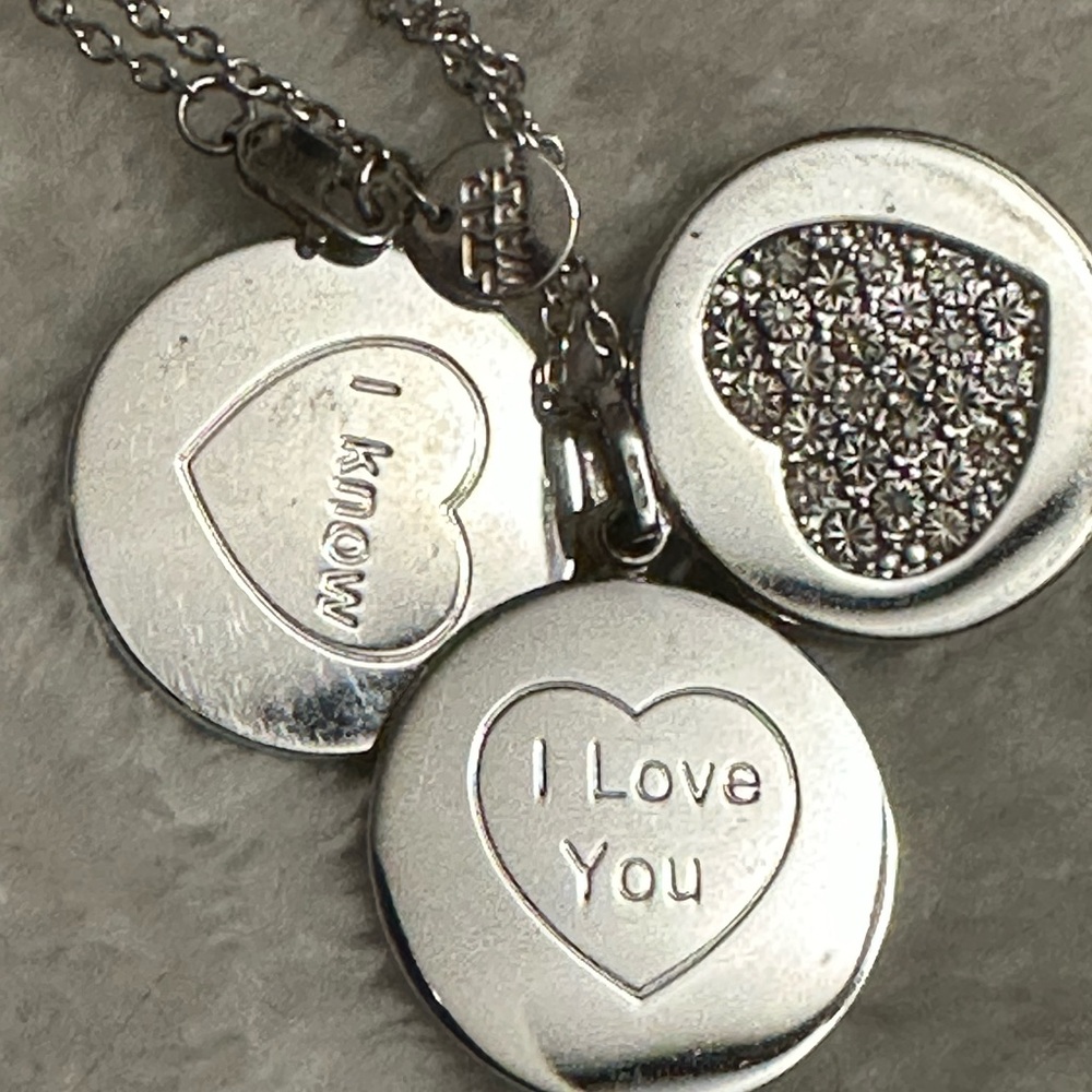 616- Kay Jewelers Star Wars "I Love You, I Know "Necklace New Without Tags View 2